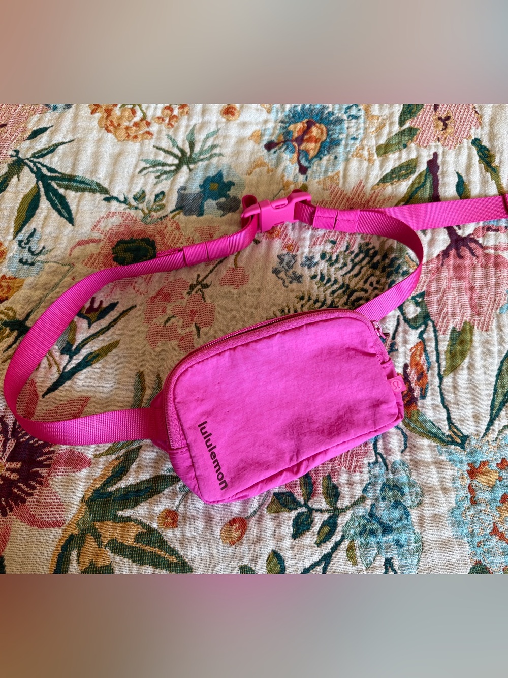 lululemon athletica Hot Pink Crossbody Belt Bag